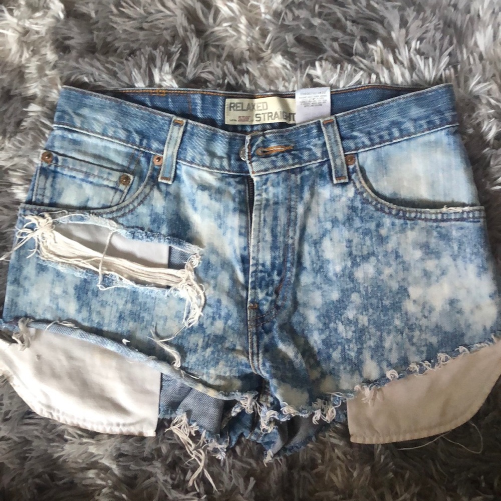 Custom high waisted shorts